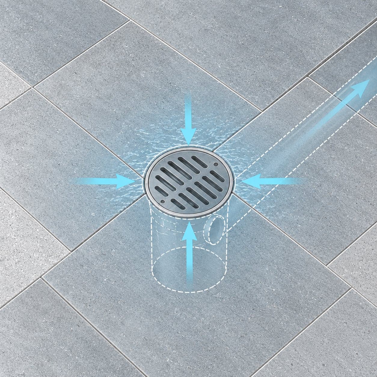 Area Drain illustration