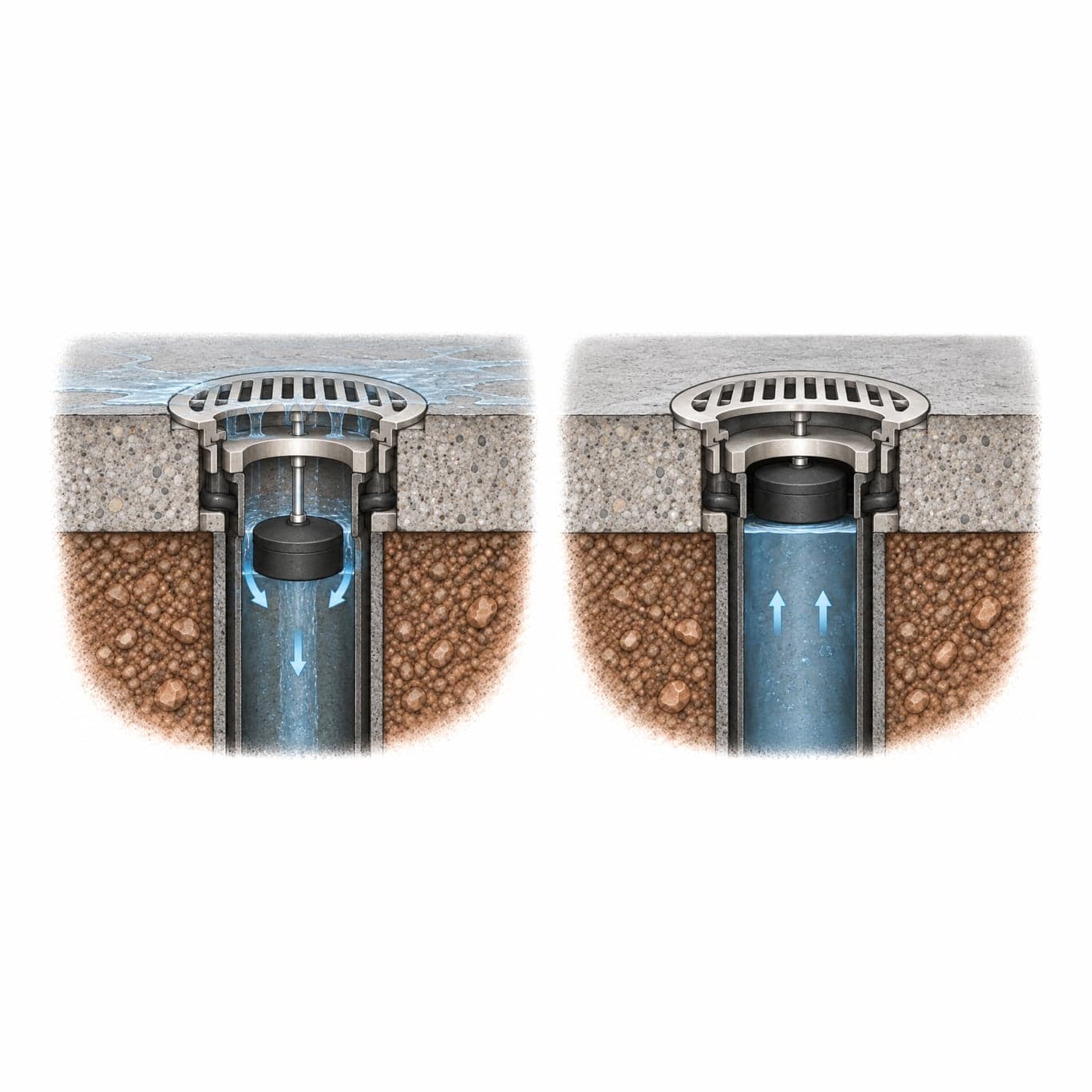 Drain Flood Protector illustration
