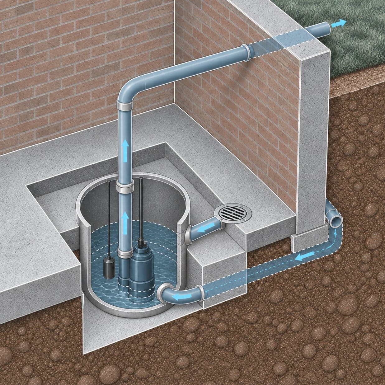 Sump Pump illustration