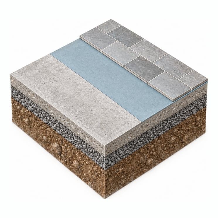Surface Waterproofing illustration